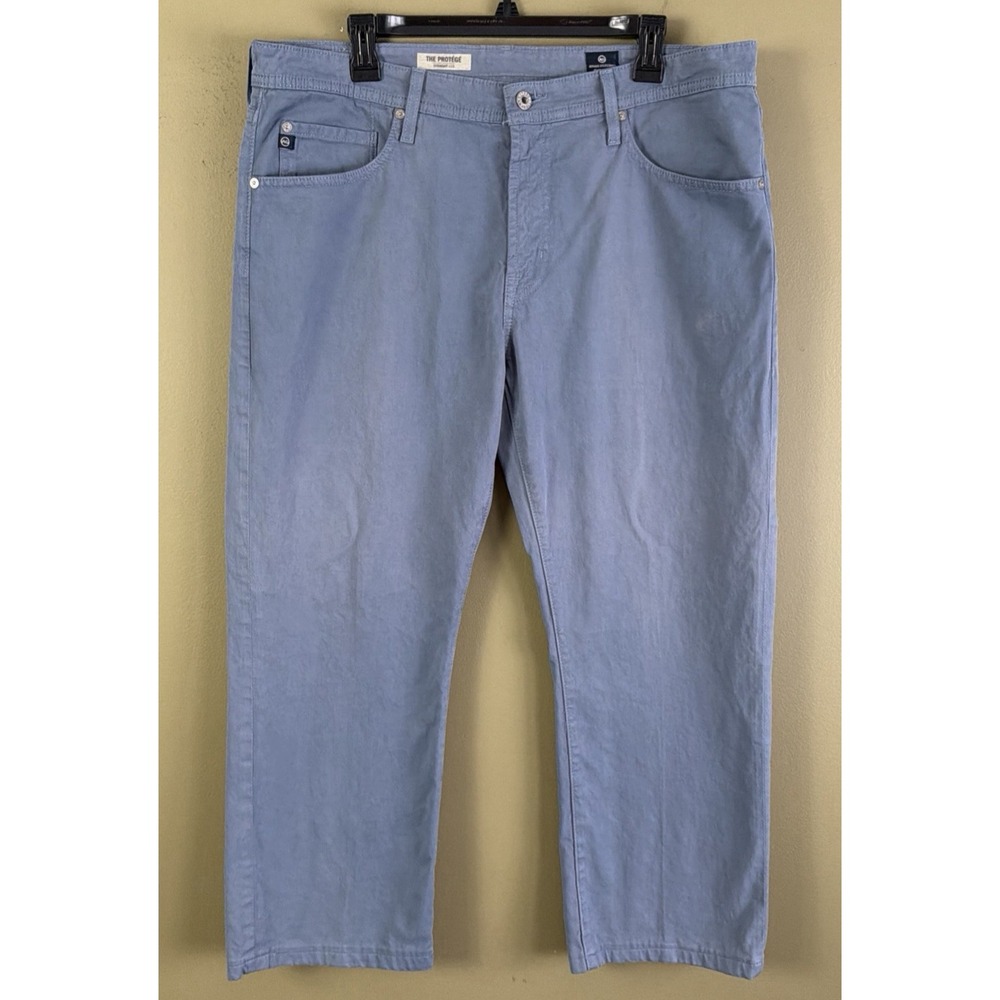 AG Adriano Goldschmied The Protege Straight Leg Jeans Men's 38x34 Blue Gray
